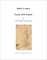 Prayer of St. Francis SATB choral sheet music cover